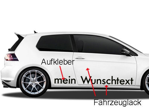 was ist ein Aufkleber für´s Auto