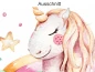Preview: Autoaufkleber Einhorn im Digitaldruck - Ansicht Ausschnitt Preview: Autoaufkleber Einhorn im Digitaldruck - Ansicht Ausschnitt