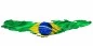 Preview: Heckaufkleber Fahne von Brasilien