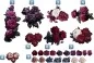Preview: Autoaufkleber Rosen Set | Frei platzierbare Blüten