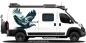 Preview: Aufkleber Alpendesign Adler | Set für beide Fahrzeugseiten