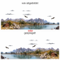 Preview: Heckaufkleber Bergsee