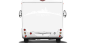 Preview: Wohnmobilaufkleber Skyline Thüringen auf hellem Wohnmobil - Ansicht Farbauswahl