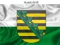 Preview: Autoaufkleber Flagge von Sachsen - Ansicht Ausschnitt