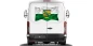 Preview: Autoaufkleber Flagge von Sachsen auf Heck von Wohnmobil oder Caravan