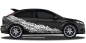 Preview: Auto Klebefolie Camouflage Design | Set für beide Fahrzeugseiten