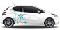 Preview: Autoaufkleber Blumenornament