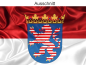 Preview: Autoaufkleber Flagge von Hessen - Ansicht Ausschnitt