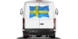 Preview: Autoaufkleber Flagge von Schweden auf Heck von Wohnmobil oder Caravan