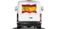 Preview: Autoaufkleber Flagge von Spanien auf Heck von Wohnmobil oder Caravan