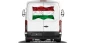 Preview: Autoaufkleber Flagge von Ungarn auf Heck von Wohnmobil oder Caravan