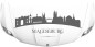 Preview: Magdeburger Skyline als Aufkleber für die Motorhaube