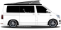 Preview: Autoaufkleber Life is an adventure Bergpanorama | Set für beide Fahrzeugseiten