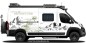 Preview: Aufkleber für Wohnmobil und Wohnwagen Life is an adventure Mountainbike