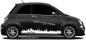 Preview: Autoaufkleber Skyline Baden-Württembergauf dunklem PKW - Ansicht Farbauswahl