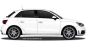 Preview: Autoaufkleber Skyline Brandenburg auf hellem PKW - Ansicht Farbauswahl