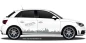 Preview: Autoaufkleber Skyline Hessen