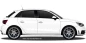 Preview: Autoaufkleber Skyline Hessen auf hellem PKW - Ansicht Farbauswahl