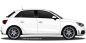 Preview: Autoaufkleber Skyline Niedersachsen | Set für beide Fahrzeugseiten auf hellem PKW - Ansicht Farbauswahl