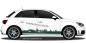 Preview: Autoaufkleber Skyline Nordrhein-Westfalen | Set für beide Fahrzeugseiten