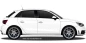Preview: Autoaufkleber Skyline Nordrhein-Westfalen | Set für beide Fahrzeugseiten auf hellem PKW - Ansicht Farbauswahl