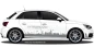 Preview: Autoaufkleber Skyline Ostfriesland | Set für beide Fahrzeugseiten