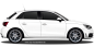 Preview: Autoaufkleber Skyline Rheinland-Pfalz | Set für beide Fahrzeugseiten auf hellem PKW - Ansicht Farbauswahl