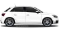 Preview: Autoaufkleber Skyline Rheinland-Pfalz auf hellem PKW - Ansicht Farbauswahl