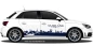 Preview: Autoaufkleber Skyline Saarland | Set für beide Fahrzeugseiten