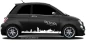 Preview: Autoaufkleber Skyline Sachsen auf dunklem PKW - Ansicht Farbauswahl
