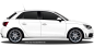 Preview: Autoaufkleber Skyline Schwarzwald | Set für beide Fahrzeugseiten auf hellem PKW - Ansicht Farbauswahl