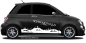 Preview: Autoaufkleber Skyline Schwarzwald auf dunklem PKW - Ansicht Farbauswahl