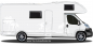Preview: Autoaufkleber Surfer am Meer | Set für beide Fahrzeugseiten