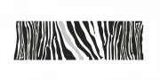 Preview: Autoaufkleber Zebra Design | Set für beide Fahrzeugseiten