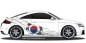 Preview: Flagge von Südkorea als Autoaufkleber