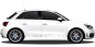 Preview: Autoaufkleber Skyline Kiel | Set für beide Fahrzeugseiten