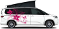 Preview: Autotattoo aus matter oder leicht glänzender Folie Blumen Ornament