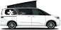 Preview: Autotattoo Blumenornament mit Schmetterling  auf hellem Camper - Ansicht Farbauswahl