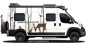 Preview: Camperaufkleber Birkenwald auf hellem Campervan Preview: Camperaufkleber Birkenwald auf hellem Campervan