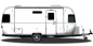 Preview: Wohnmobilaufkleber Skyline New York auf hellem Wohnwagen - Ansicht Farbauswahl