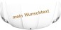Preview: Autofolie für die Motorhaube mit freier Textwahl