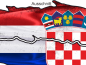 Preview: Flagge Kroatien - Ansicht Ausschnitt