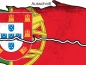 Preview: Flagge von Portugal als Aufkleber - Ansicht Ausschnitt