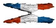 Preview: Klebefolie Frankreich Flagge Trikolore | Autoaufkleber Set für beide Fahrzeugseiten