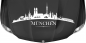 Preview: Haubenaufkleber Skyline München