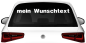 Preview: Heckscheibenaufkleber Wunschtext | 27