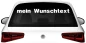 Preview: Heckscheibenaufkleber Wunschtext | 27