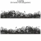 Preview: Klebefolie Bergmassiv mit Totenkopf - Ansicht zweiseitig für beide Fahrzeugseiten und Farbauswahl