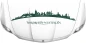 Preview: Motorhaubenaufkleber Skyline Nordrhein-Westfalen
