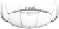 Preview: Motorhaubenaufkleber Skyline Ostfriesland